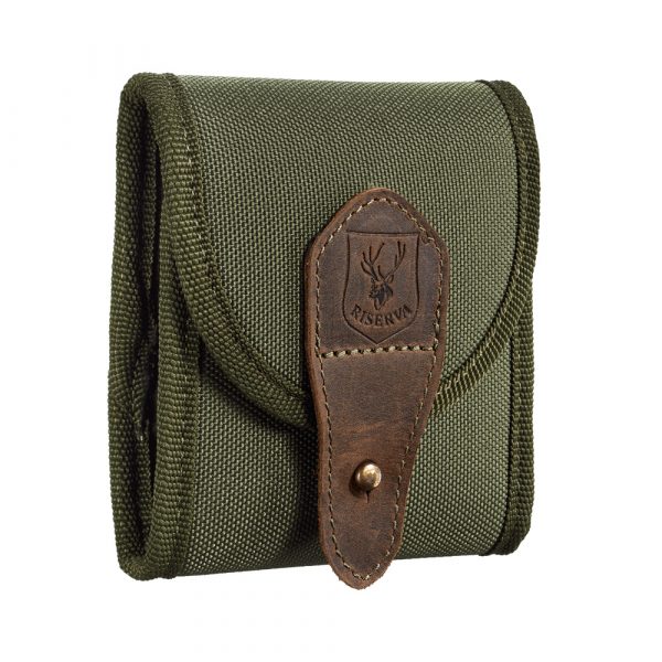 R2297 Pochette à balles verte unie Riserva