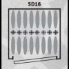 COFFRE SD 16 - 16 ARMES DONT 8 AVEC LUNETTE / COFFRE INTERIEUR – Image 3