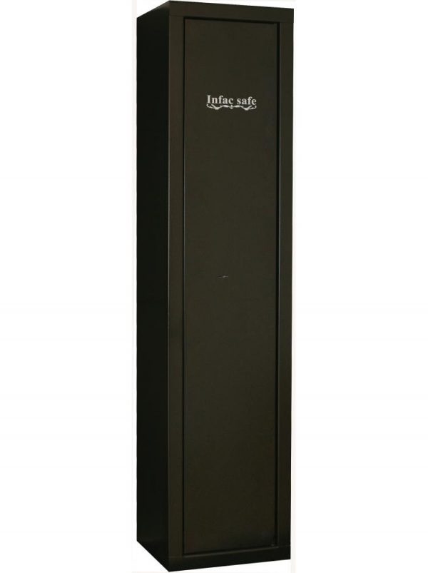 COFFRE SD 7 - 6 ARMES AVEC LUNETTE   1 DANS LA PORTE / COFFRE INTERIEUR